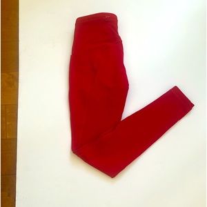 Lululemon Swift Speed High Rise Tight 28” Dark Red size 4